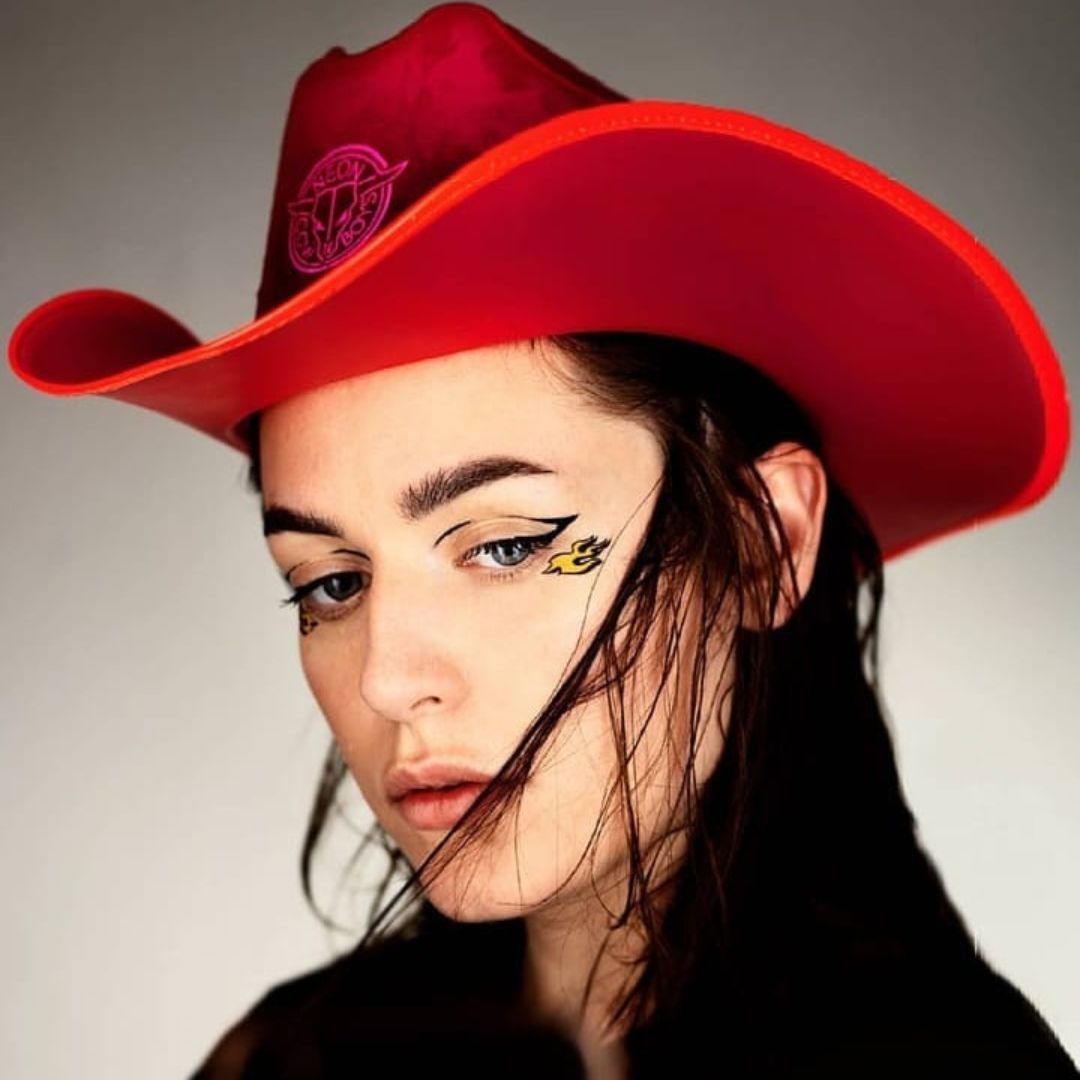 Red LED Neon Cowboys Hat - Neon Cowboys - Neon Cowboys Hat - 