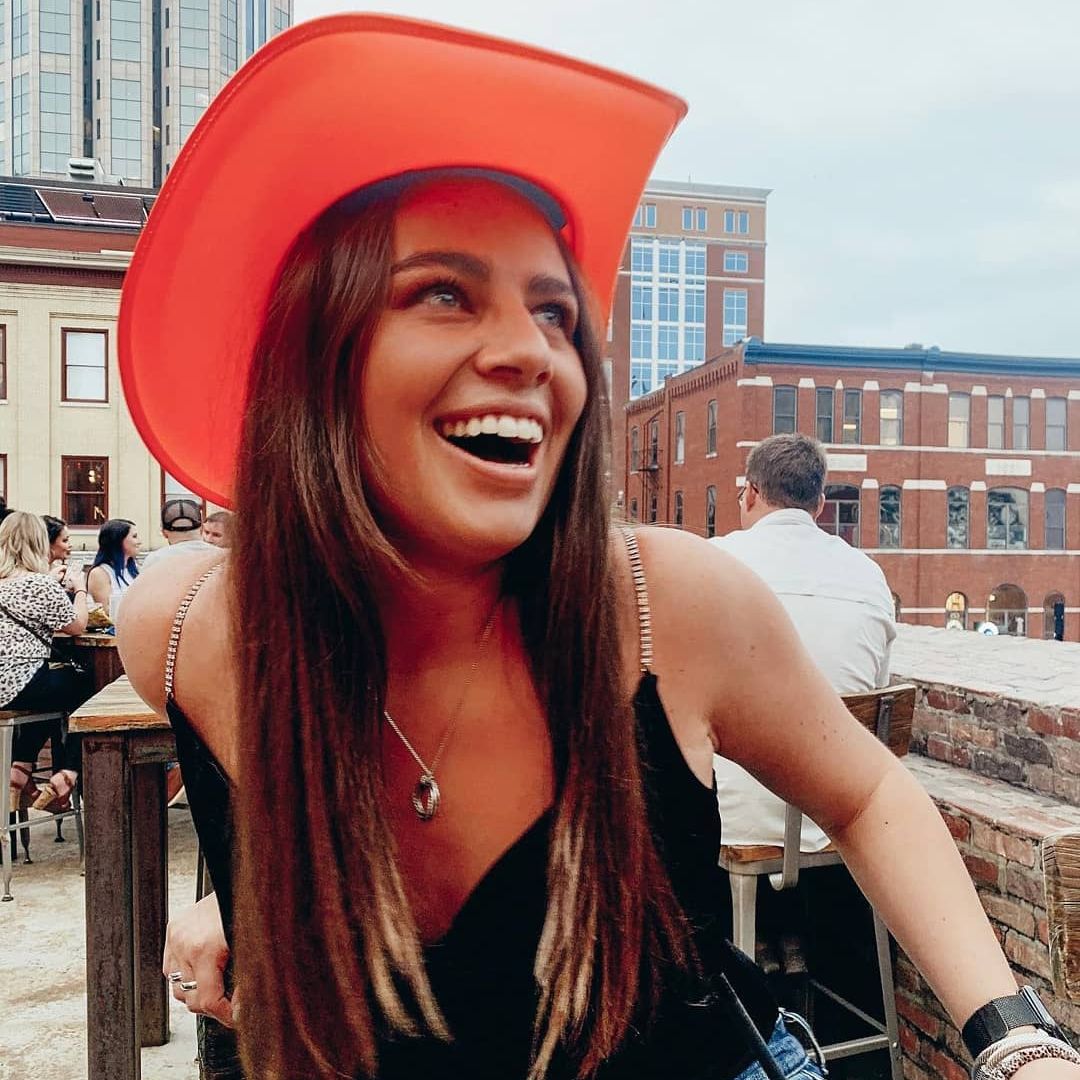 Red LED Neon Cowboys Hat - Neon Cowboys - Neon Cowboys Hat - 