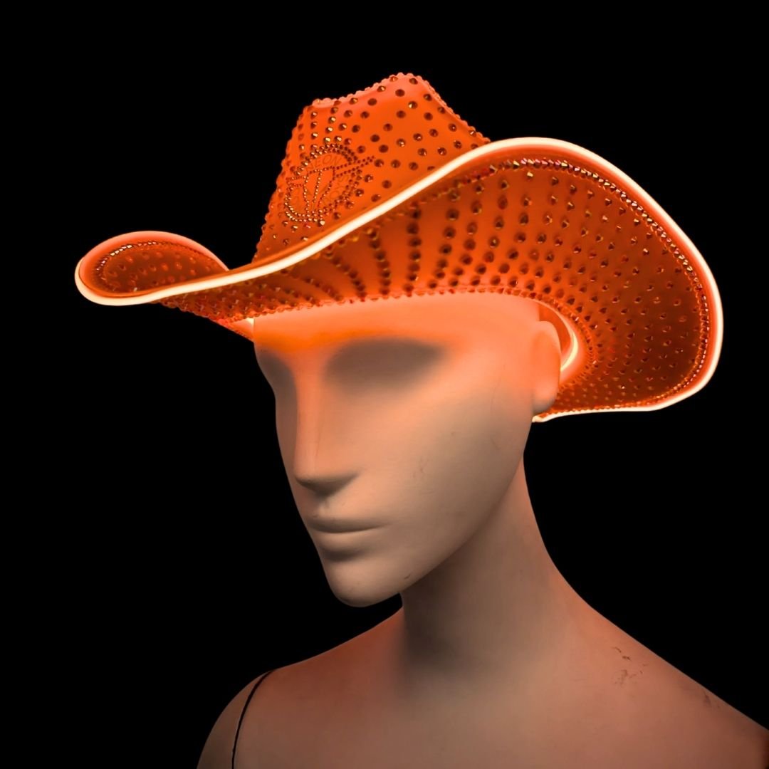 Rhinestoned Neon Cowboys® Hat - Neon Cowboys - Hats - 
