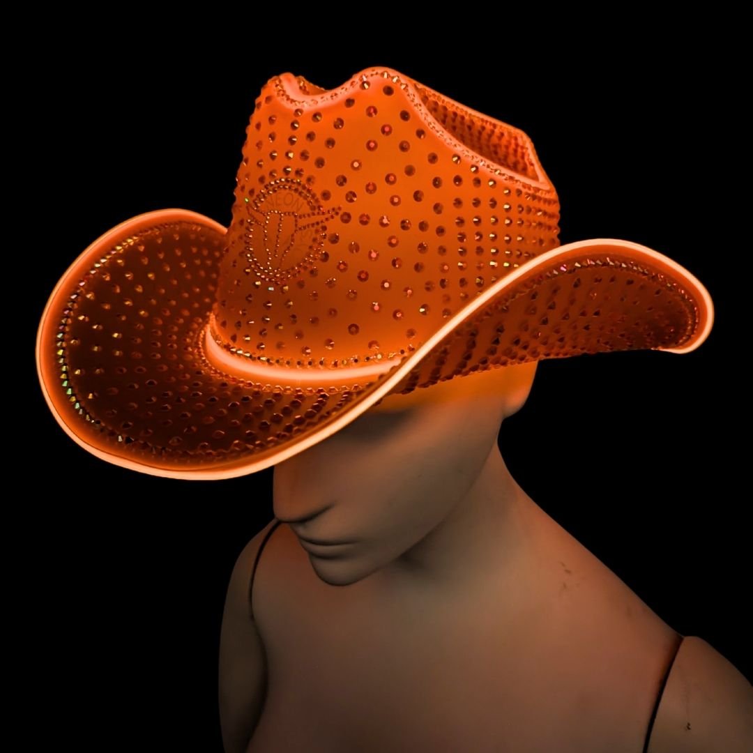 Rhinestoned Neon Cowboys® Hat - Neon Cowboys - Hats - 