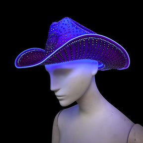 Rhinestoned Neon Cowboys® Hat - Neon Cowboys - Hats - RhinestoneP - 1