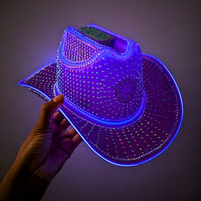 Rhinestoned Neon Cowboys® Hat - Neon Cowboys - Hats - RhinestoneP - 1