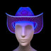 Rhinestoned Neon Cowboys® Hat - Neon Cowboys - Hats - RhinestoneP - 1