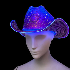 Rhinestoned Neon Cowboys® Hat - Neon Cowboys - Hats - RhinestoneP - 1
