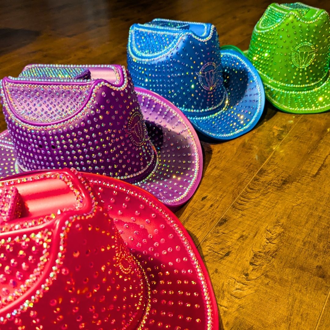 Rhinestoned Neon Cowboys® Hat - Neon Cowboys - Hats - RhinestoneP