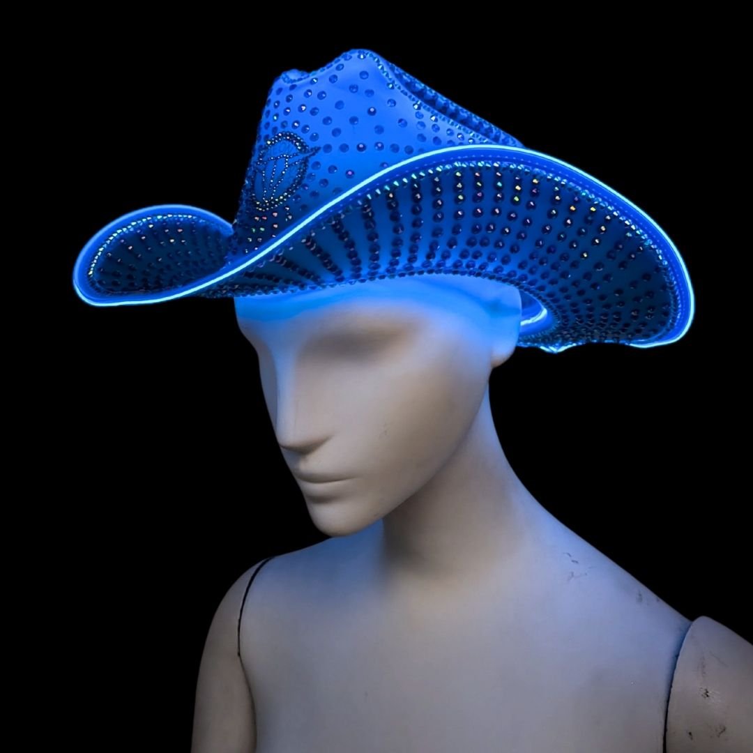 Rhinestoned Neon Cowboys® Hat - Neon Cowboys - Hats - RhinestoneP - 2