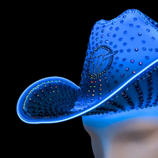 Rhinestoned Neon Cowboys® Hat - Neon Cowboys - Hats - RhinestoneP - 2