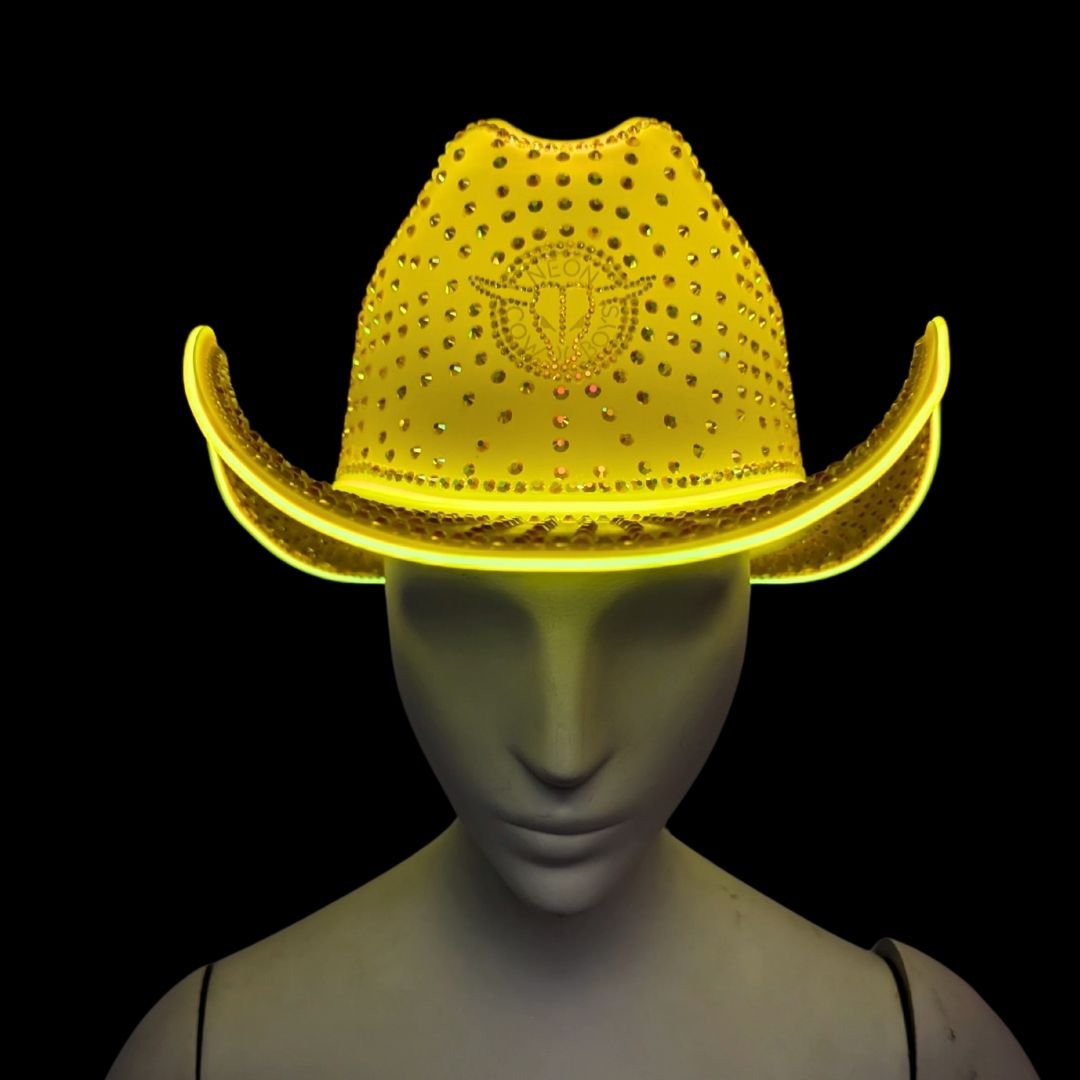 Rhinestoned Neon Cowboys® Hat - Neon Cowboys - Hats - RhinestoneP - 3