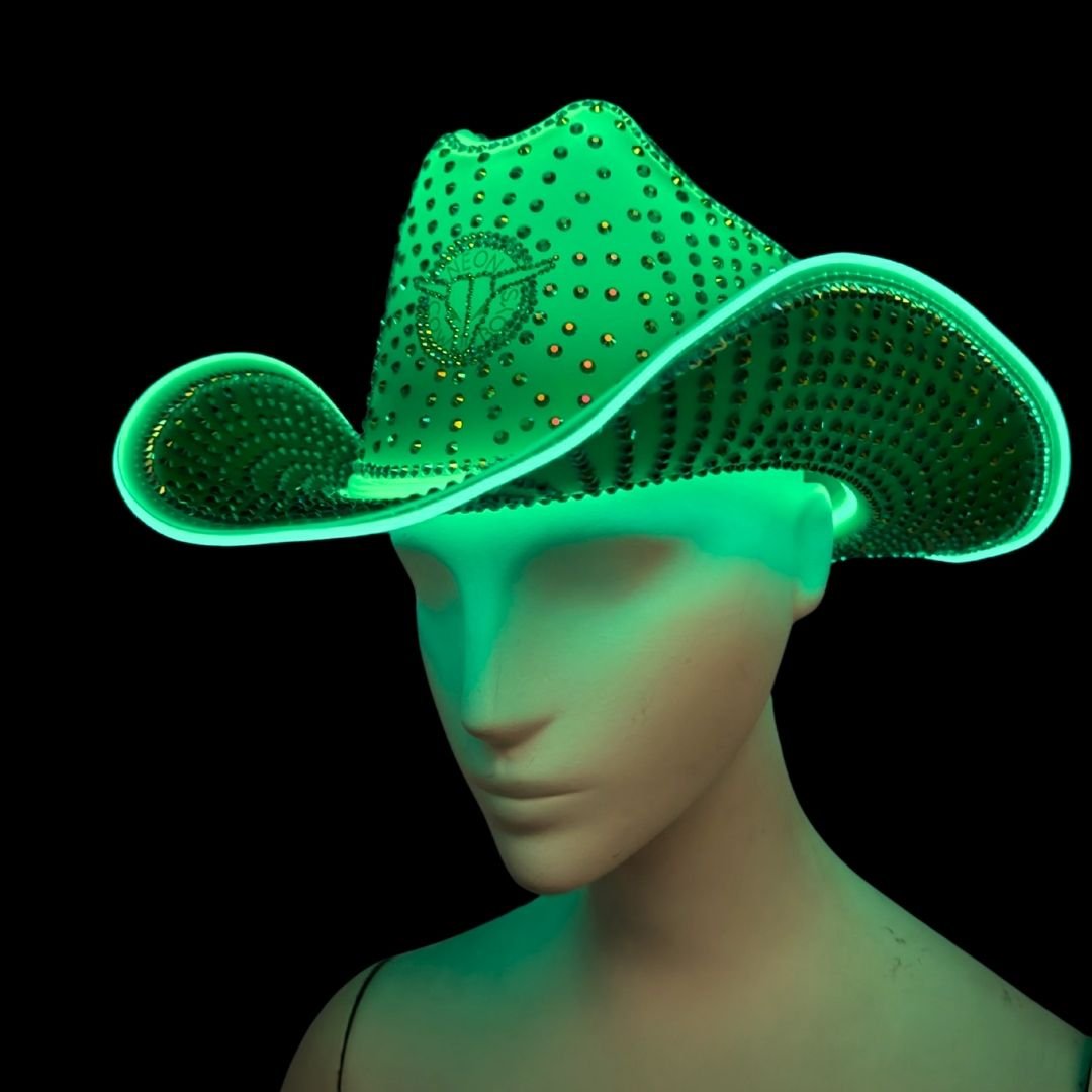 Rhinestoned Neon Cowboys® Hat - Neon Cowboys - Hats - RhinestoneP - 3