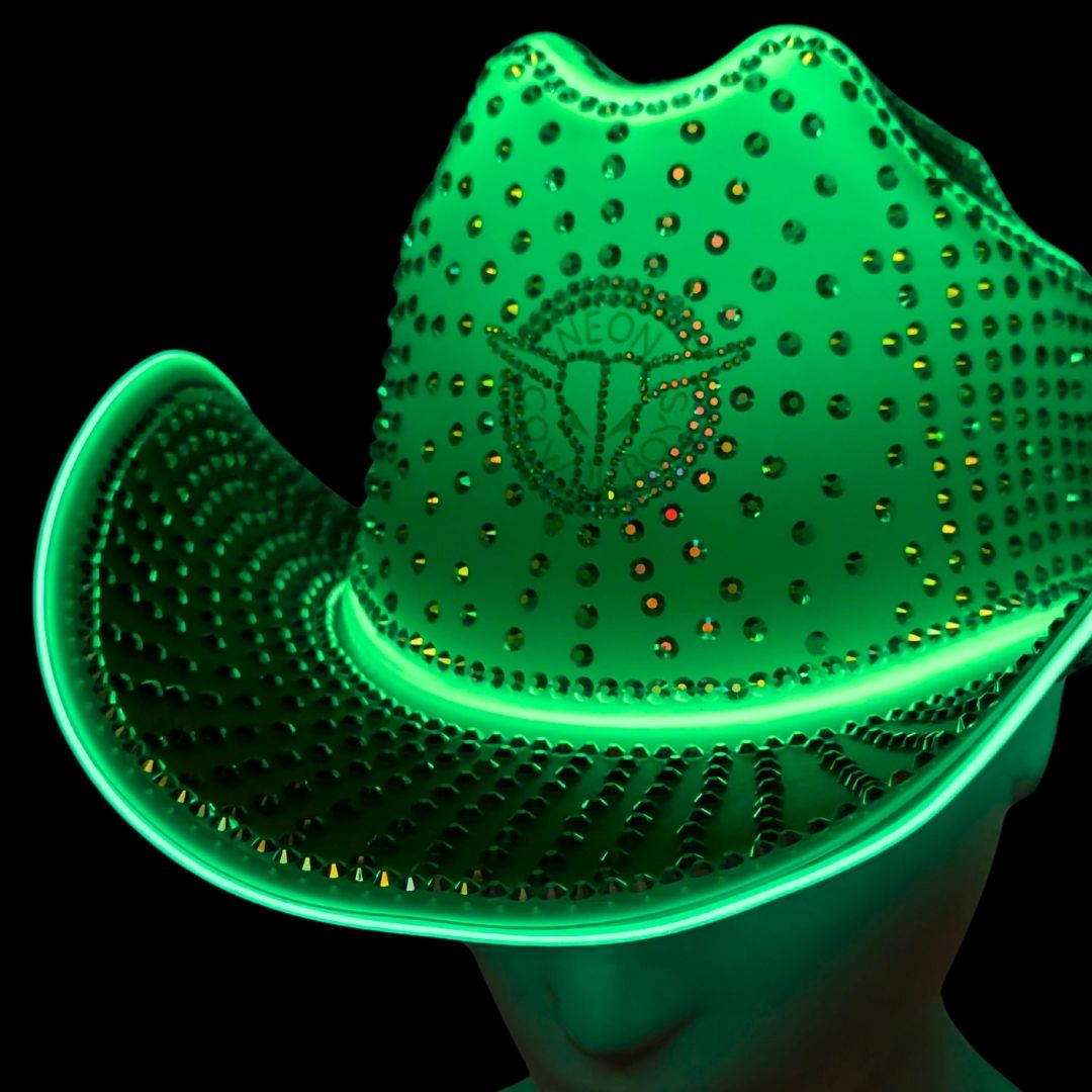 Rhinestoned Neon Cowboys® Hat - Neon Cowboys - Hats - RhinestoneP - 3