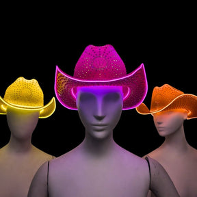 Rhinestoned Neon Cowboys® Hat - Neon Cowboys - Hats - RhinestoneP