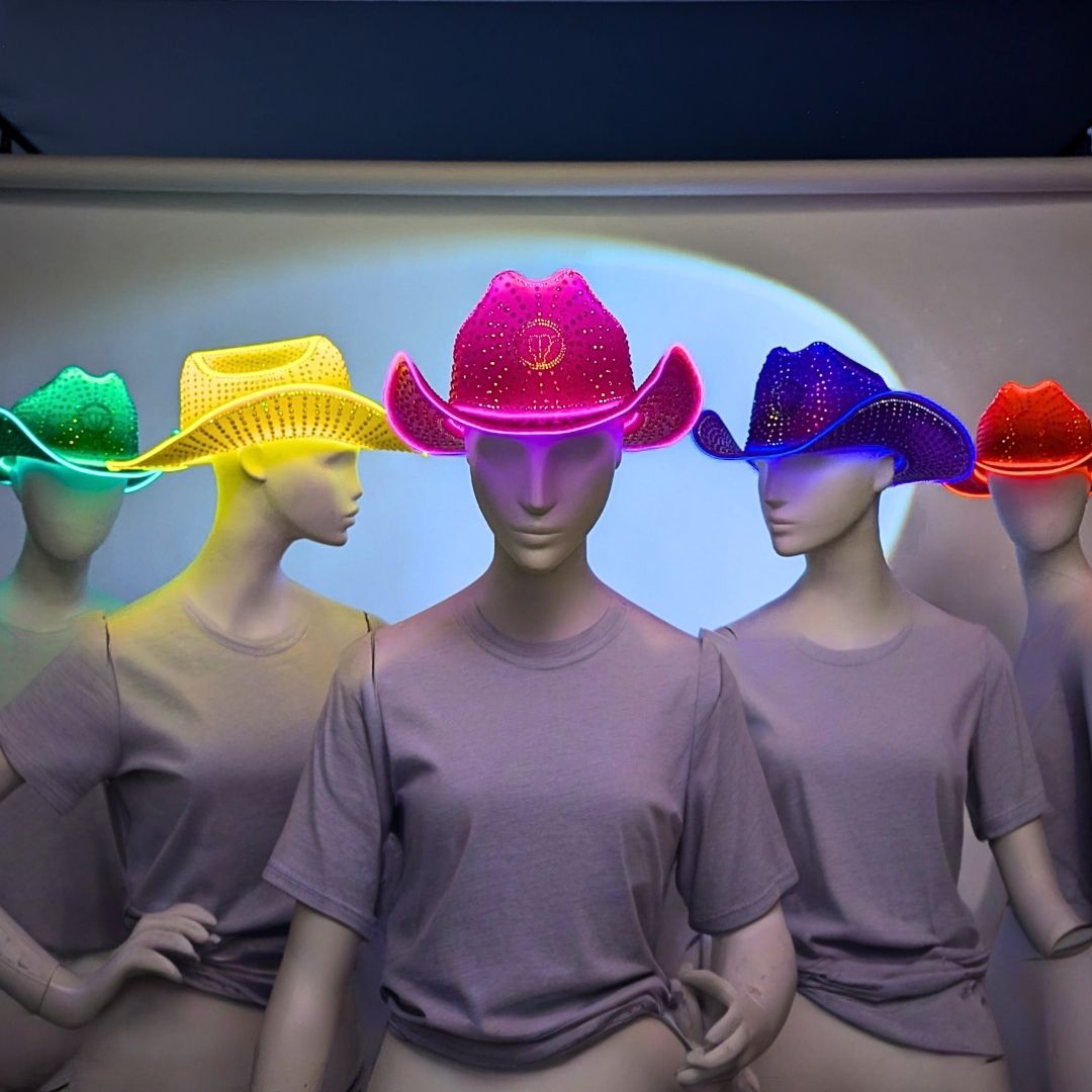 Rhinestoned Neon Cowboys® Hat - Neon Cowboys - Hats - RhinestoneP - 5