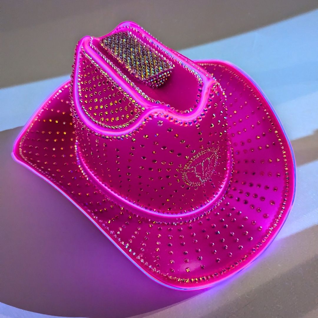 Rhinestoned Neon Cowboys® Hat - Neon Cowboys - Hats - RhinestoneP