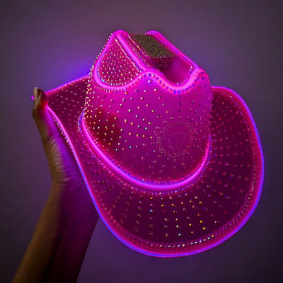 Rhinestoned Neon Cowboys® Hat - Neon Cowboys - Hats - RhinestoneP