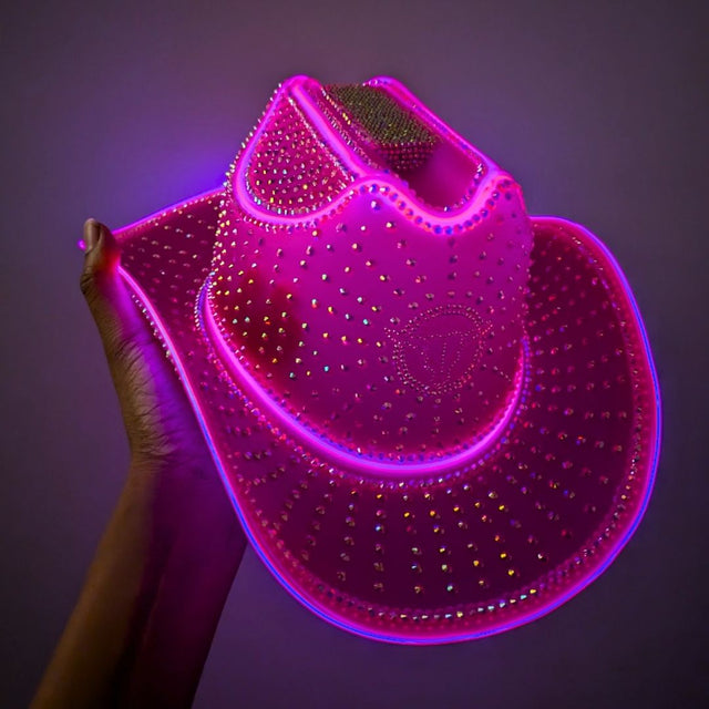 Rhinestoned Neon Cowboys® Hat - Neon Cowboys - Hats - RhinestoneP