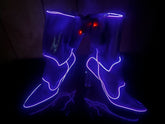 SAMPLE SALE #28 - OPM Boot Purple size 14 AS IS - AS IS (FINAL SALE) - Neon Cowboys - 