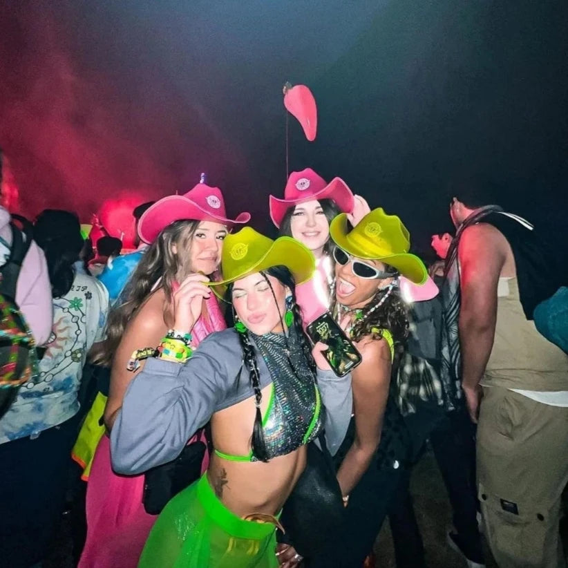 SAMPLE SALE - NC HAT : Acid Green/Yellow - FINAL SALE - Neon Cowboys - 