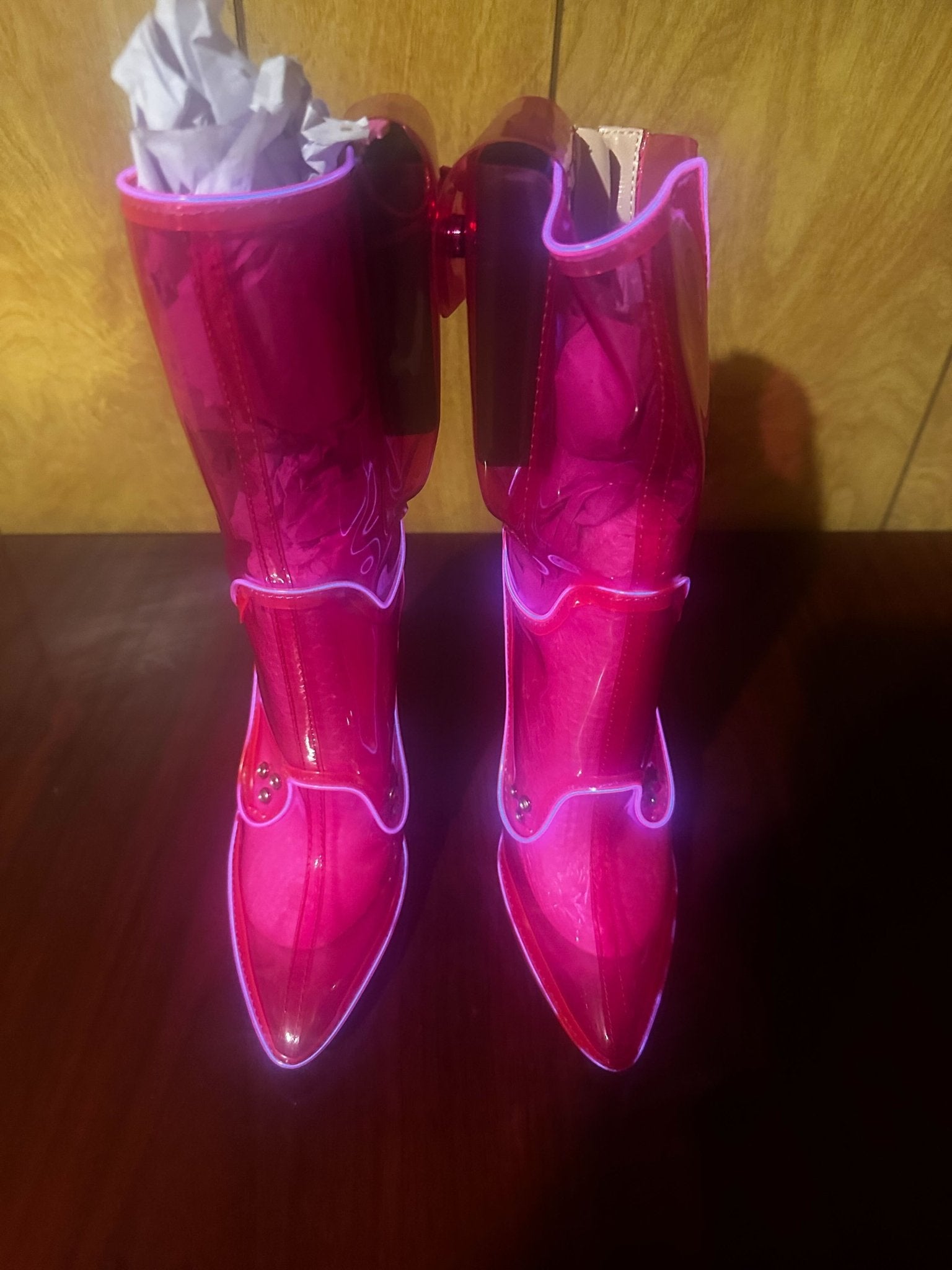 Size 5 Pink  #3 - OPM Boot : Minor Skipped Lights (FINAL SALE)