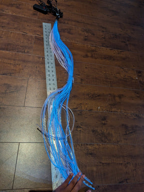 Sewable "Cool White" EL Wire Lights - 34" (Individual Strand) - Neon Cowboys - 