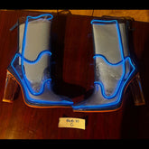 Size 10 Blue C - OPM Boot (FINAL SALE) - Neon Cowboys - 