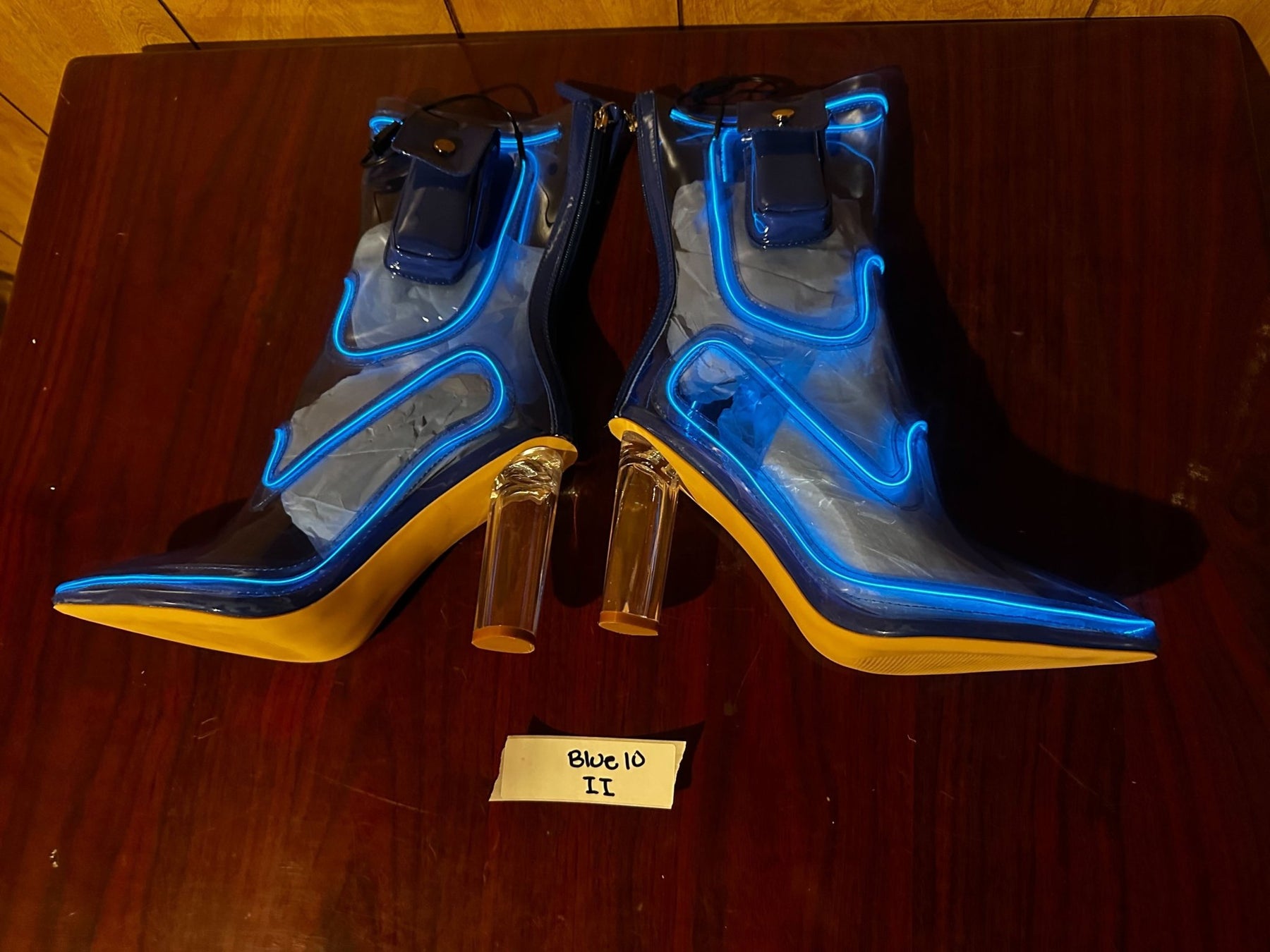Size 10 Blue II - OPM Boot (FINAL SALE) - Neon Cowboys - 