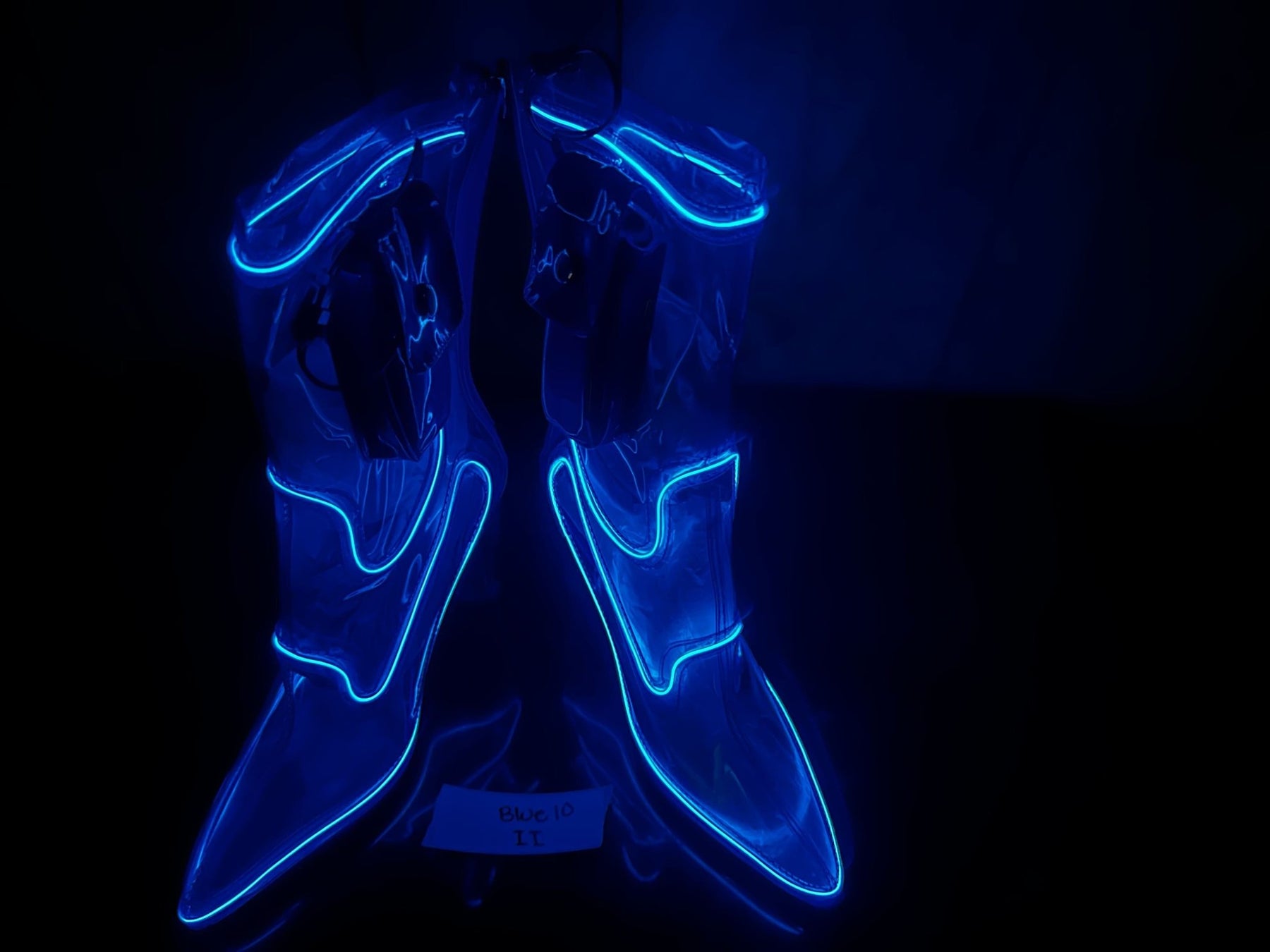 Size 10 Blue II - OPM Boot (FINAL SALE) - Neon Cowboys - 