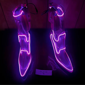Size 10 Pink B - OPM Boot (FINAL SALE) - Neon Cowboys - 