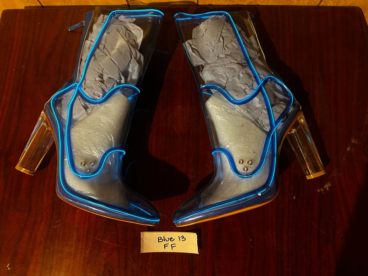 Size 13 Blue FF - OPM Boot Blue (FINAL SALE) - Neon Cowboys - 