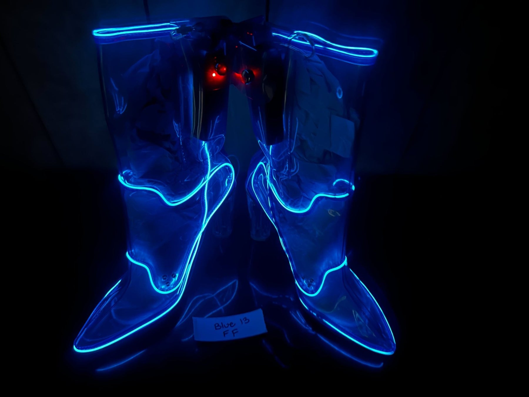 Size 13 Blue FF - OPM Boot Blue (FINAL SALE) - Neon Cowboys - 