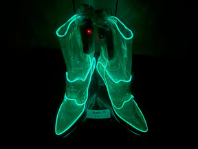 Size 13 Green LL - OPM Boot (FINAL SALE) - Neon Cowboys - 