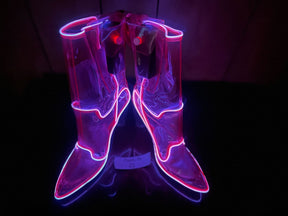 Size 13 Pink JJ - OPM Boot (FINAL SALE) - Neon Cowboys - 