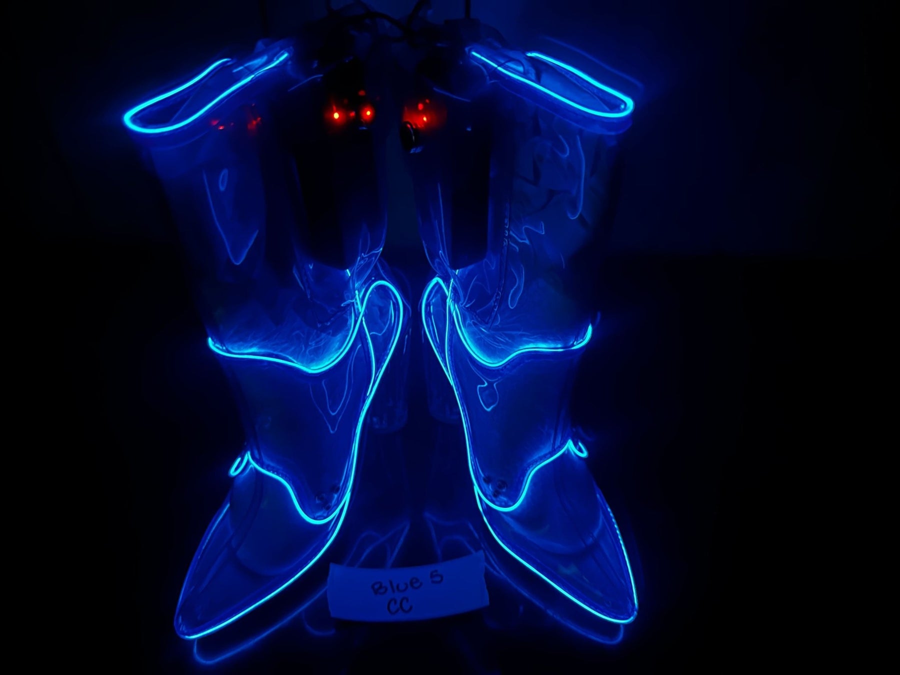 Size 5 Blue CC - OPM Boot (FINAL SALE) - Neon Cowboys - 