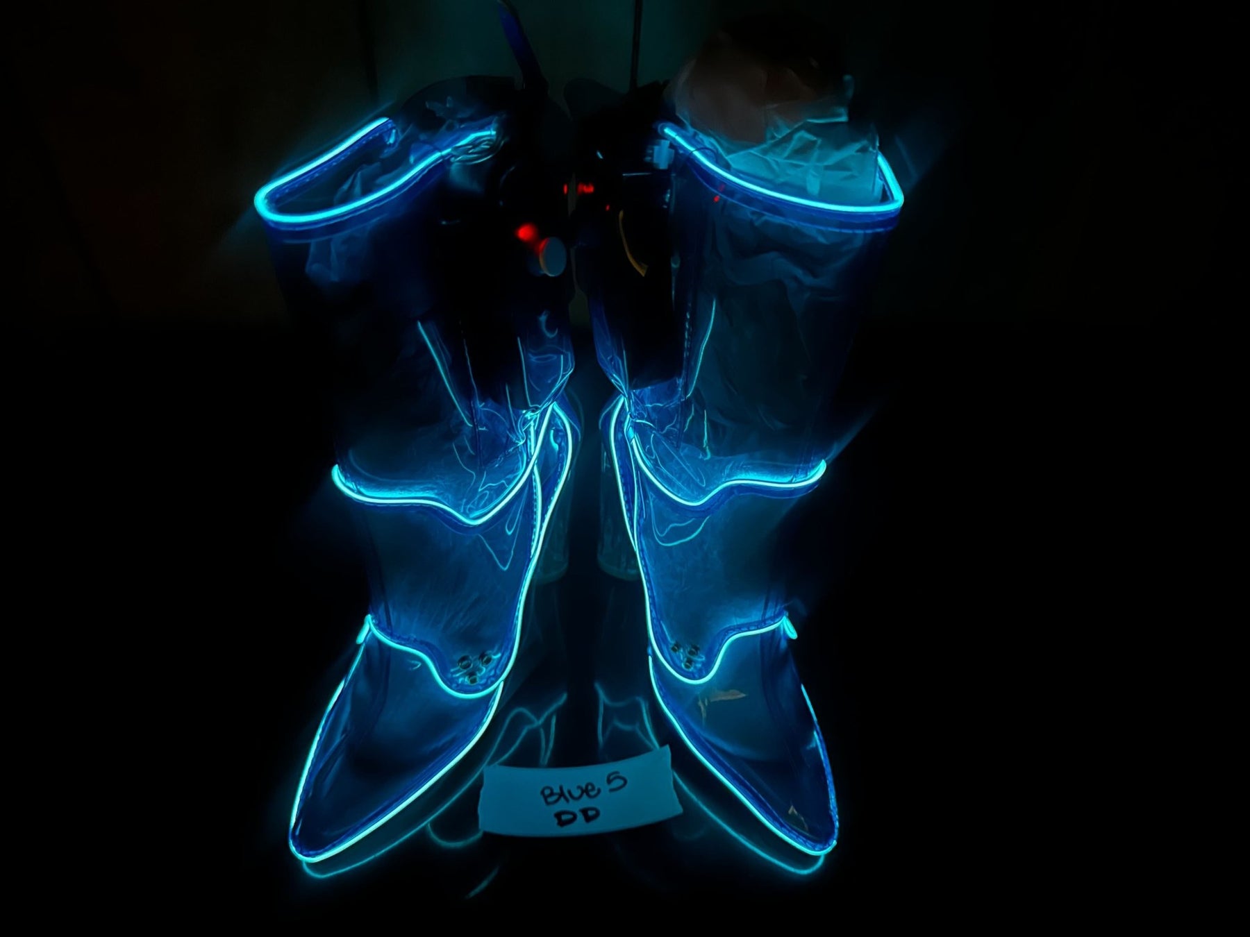 Size 5 Blue DD - OPM Boot (FINAL SALE) - Neon Cowboys - 