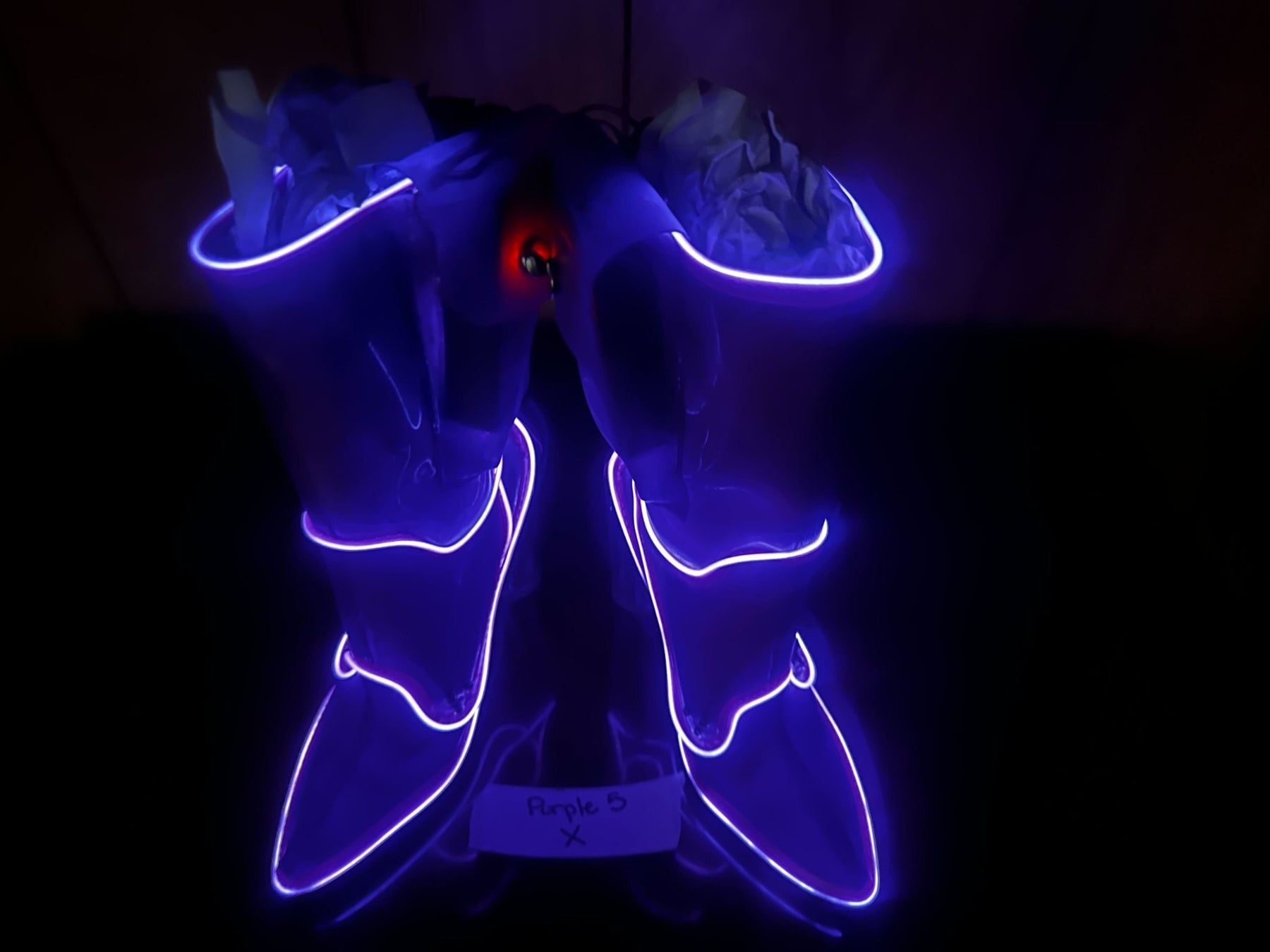 Size 5 Purple X - OPM Boot (FINAL SALE) - Neon Cowboys - 