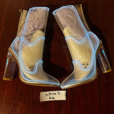 Size 5 White AA - OPM Boot (FINAL SALE) - Neon Cowboys - 