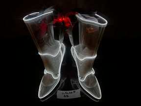 Size 5 White BB - OPM Boot (FINAL SALE) - Neon Cowboys - 