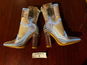 Size 5 White Z - OPM Boot (FINAL SALE) - Neon Cowboys - 
