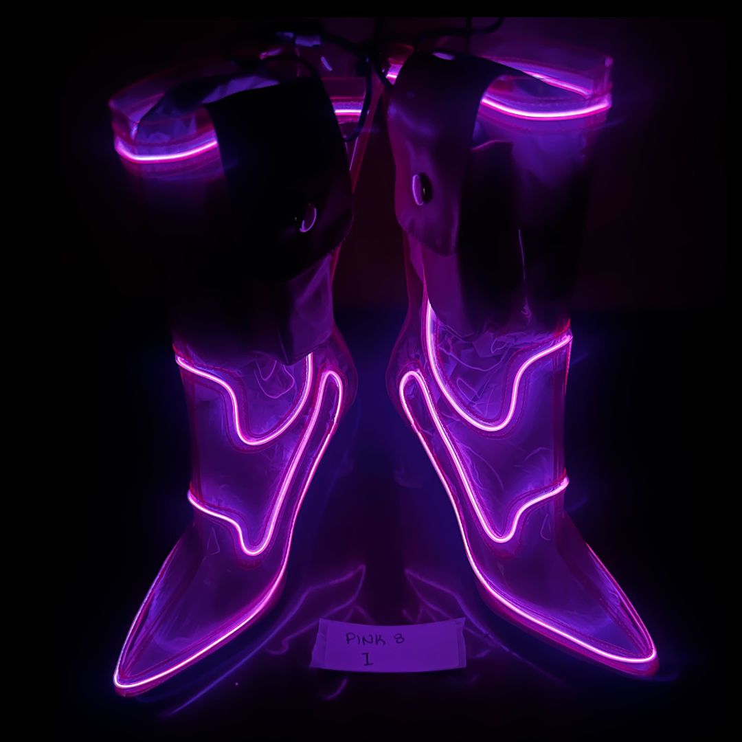 Size 8 Pink I - OPM Boot (FINAL SALE) - Neon Cowboys - 