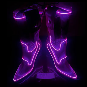 Size 8 Pink I - OPM Boot (FINAL SALE) - Neon Cowboys - 