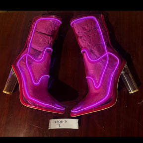 Size 8 Pink I - OPM Boot (FINAL SALE) - Neon Cowboys - 