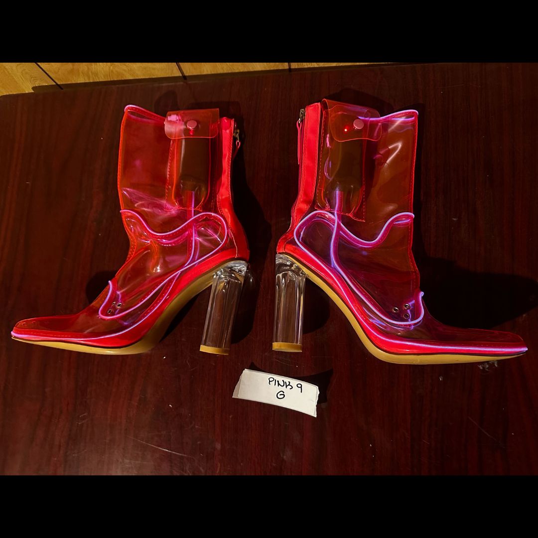 Size 9 Pink G - OPM Boot (FINAL SALE) - Neon Cowboys - 