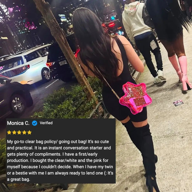 Star Crossbody Bag - Neon Cowboys - Bags - StarPursePink