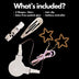 Close-up of star LED sticker application - Step-by-step guide for applying light-up facial jewelry for Beyoncé concerts, birthday photoshoots, pride parades, and Halloween costumes