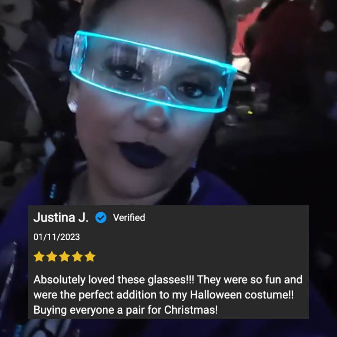 Transparent Glasses - Neon Cowboys - TGlassesW