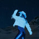 White cowboy hat with LED lights ideal for luxury yacht parties summer celebrations and western costume fashion outfits