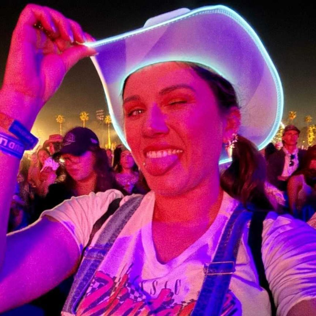 White LED Neon Cowboys Hat - Neon Cowboys - Neon Cowboys Hat - 