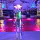 White cowboy hat with LED lights ideal for all white party themes luxury celebrations and western costume fashion outfits