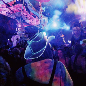 White LED Neon Cowboys Hat - Neon Cowboys - Neon Cowboys Hat - 