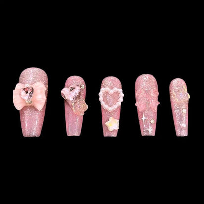 Wireless Press - On Nails - Neon Cowboys - Accessories - LEDNailsPLuxeXS