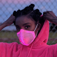 Color Changing Glow Mask - Neon Cowboys - Facemask - 51050559